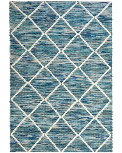Tappeto BELENLI Blu 140 x 200 cm Lana