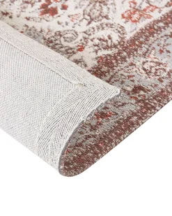 Tappeto BINNISZ Rosso 80 x 150 cm Cotone