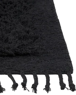 Tappeto BITLIS Nero 140 x 200 cm Cotone