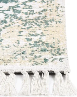 Tappeto BOYALI Beige chiaro 160 x 230 cm Viscosa