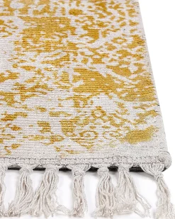 Tappeto BOYALI Senape 80 x 150 cm Viscosa