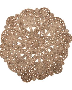 Tappeto BUCAK Beige ø 120 cm Iuta