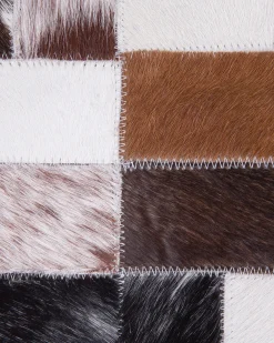 Tappeto CESME Multicolore 160 x 230 cm Pelle naturale
