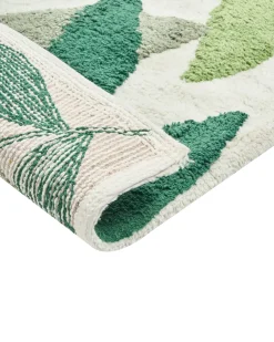 Tappeto da bagno ASAN Verde 60 x 90 cm Cotone