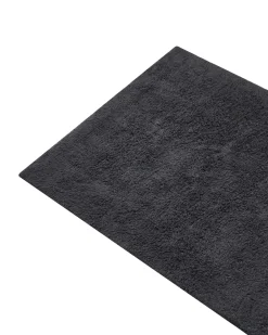Tappeto da bagno GOELA Nero 60 x 90 cm Cotone