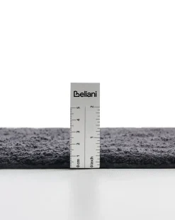 Tappeto da bagno GOELA Nero 60 x 90 cm Cotone