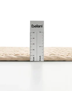 Tappeto da bagno KARAD Beige 60 x 90 cm Cotone