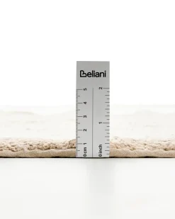 Tappeto da bagno NANGAL Marrone/Beige 80 x 150 cm Cotone