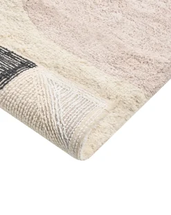 Tappeto da bagno SANOLI Beige 60 x 90 cm Cotone