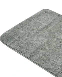 Tappeto da bagno URLANA Grigio 60 x 90 cm Microfibra