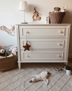 Tappeto ELLEK Bianco 160 x 230 cm Lana