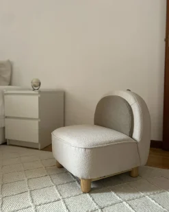 Tappeto ELLEK Bianco 160 x 230 cm Lana