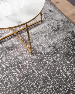 Tappeto ESEL Argento 160 x 230 cm Viscosa