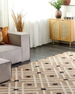 Tappeto ESENCIK Beige 200 x 300 cm Iuta