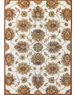 Tappeto EZINE Beige 160 x 230 cm Lana