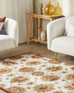 Tappeto EZINE Beige 160 x 230 cm Lana