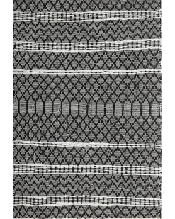 Tappeto FEHIMLI Nero 140 x 200 cm Pelle naturale