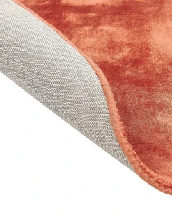 Tappeto GESI II Arancione ø 140 cm Viscosa