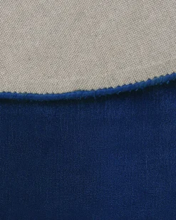Tappeto GESI II Blu marino ø 140 cm Viscosa