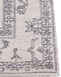 Tappeto GOLLER Beige 80 x 300 cm Cotone