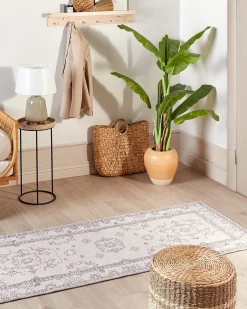 Tappeto GOLLER Beige 80 x 300 cm Cotone