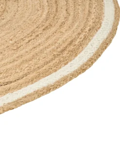 Tappeto HALFELI Beige ø 140 cm Iuta