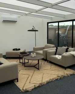 Tappeto HANDERE Beige 200 x 300 cm Iuta