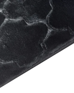 Tappeto in pelliccia sintetica GHARO Nero 160 x 230 cm