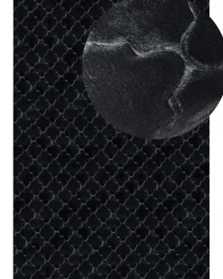 Tappeto in pelliccia sintetica GHARO Nero 160 x 230 cm
