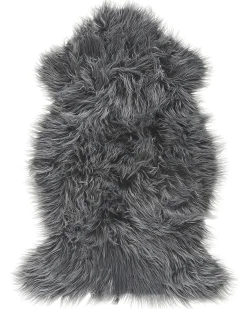 Tappeto in pelliccia sintetica MUNGO Grigio 63 x 95 cm