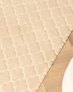 Tappeto in pelliccia sintetica GHARO Beige 160 x 230 cm