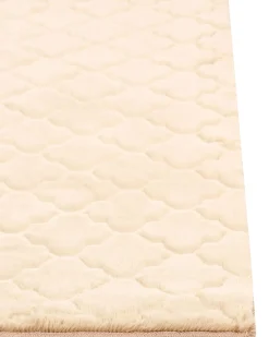 Tappeto in pelliccia sintetica GHARO Beige 160 x 230 cm