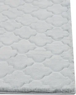 Tappeto in pelliccia sintetica GHARO Grigio chiaro 160 x 230 cm