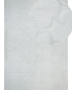 Tappeto in pelliccia sintetica GHARO Grigio chiaro 160 x 230 cm