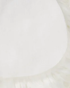 Tappeto in pelliccia sintetica MUNGO Bianco 53 x 88 cm