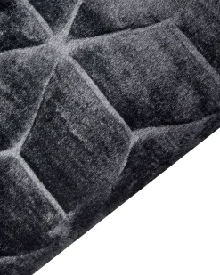 Tappeto in pelliccia sintetica THATTA Nero 160 x 230 cm