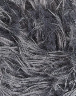 Tappeto in pelliccia sintetica MAMUNGARI Grigio scuro 60 x 180 cm
