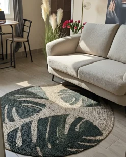 Tappeto INCIK Beige ø 140 cm Iuta
