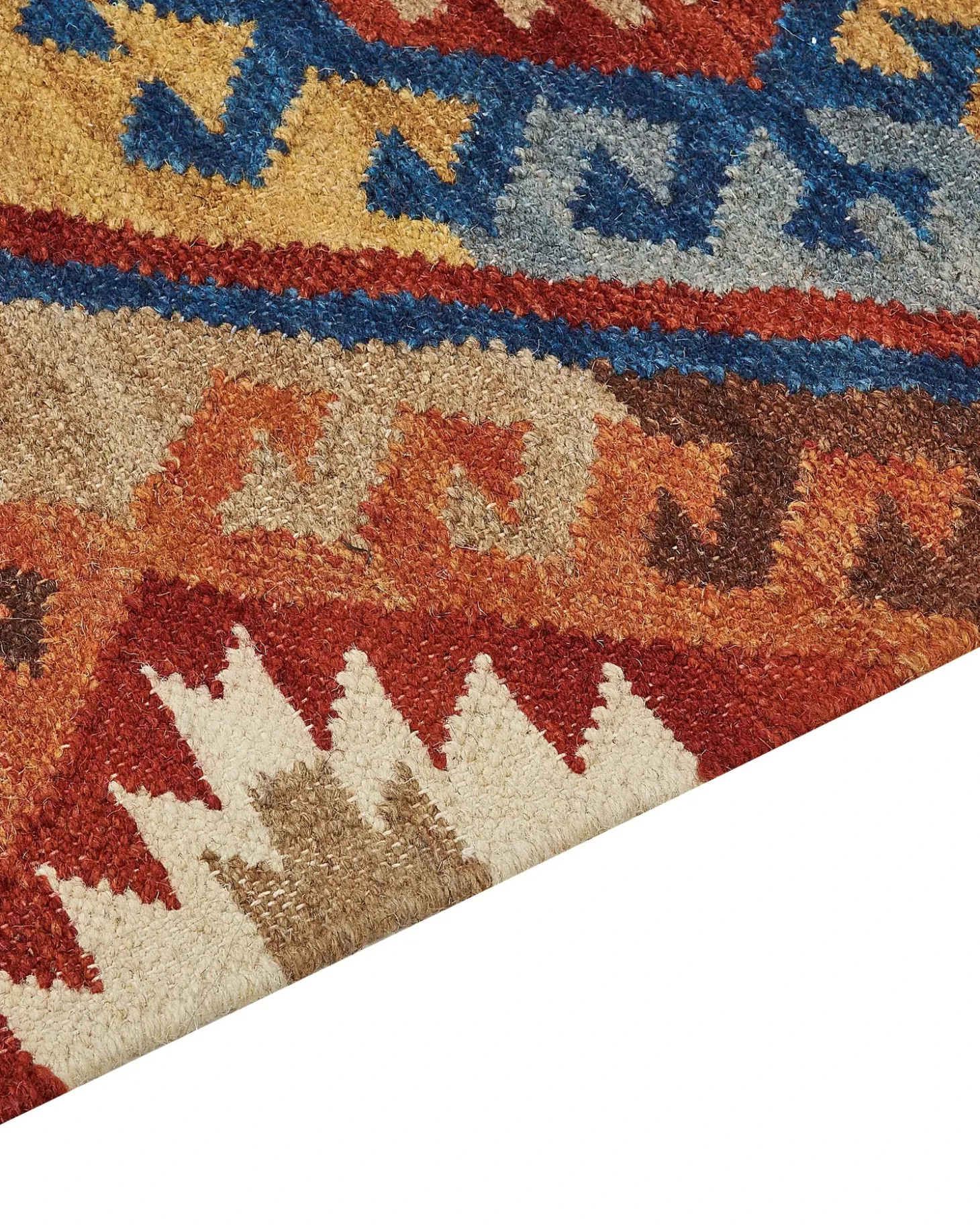 Tappeto JRVESH Multicolore 80 x 150 cm Lana Kilim