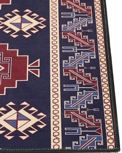 Tappeto KANGAL Blu scuro 80 x 300 cm