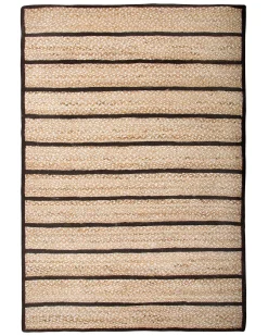 Tappeto KARADONA Beige 140 x 200 cm Iuta