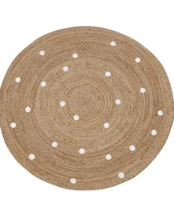 Tappeto KHARRA Beige ø 140 cm Iuta