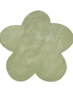 Tappeto KOKKINI Verde chiaro ø 140 cm Lana