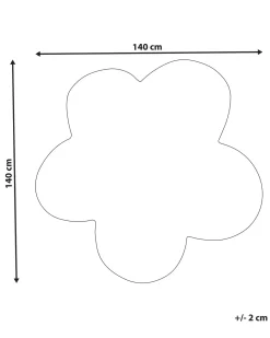 Tappeto KOKKINI Verde chiaro ø 140 cm Lana