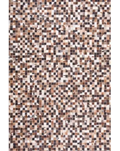 Tappeto KONYA Marrone 160 x 230 cm Pelle naturale