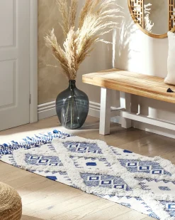 Tappeto MANAVGAT Beige chiaro 80 x 200 cm Cotone