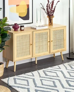 Tappeto MENDERES Azzurro 160 x 230 cm Cotone