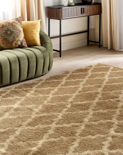 Tappeto MERMER Beige 200 x 300 cm Iuta
