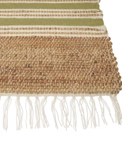Tappeto MIRZA Verde oliva 160 x 230 cm Iuta