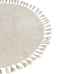 Tappeto MITSOBI Beige ø 120 cm Cotone